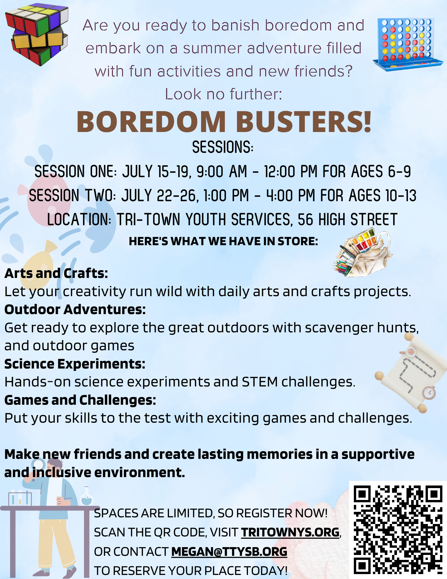 Session 1: Boredom Busters    